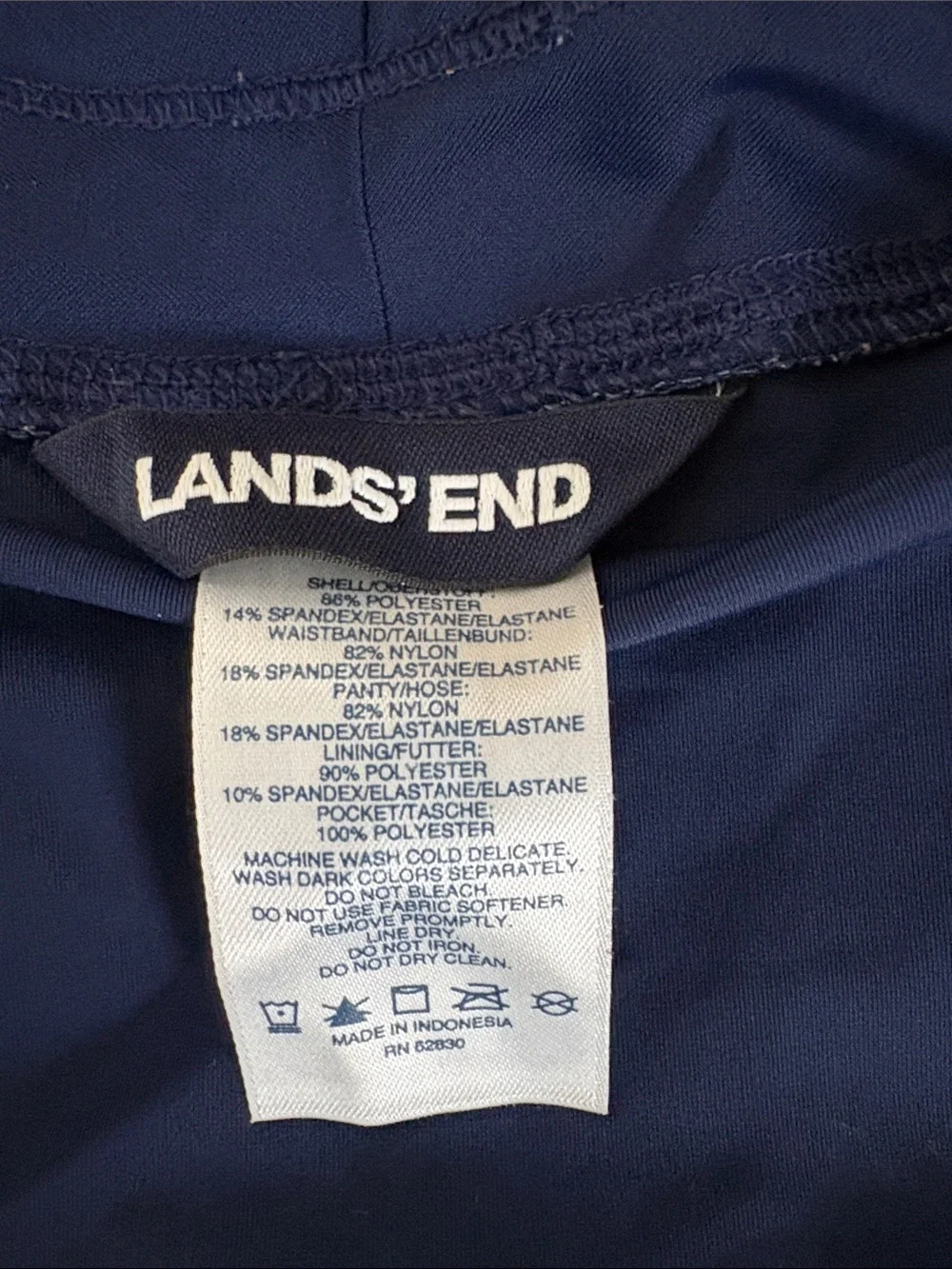Lands' End Swim Board Shorts Size 12